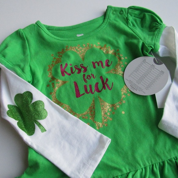 Koala Kids Kiss Me For Luck Long Sleeve T-Shirt - Picture 5 of 7